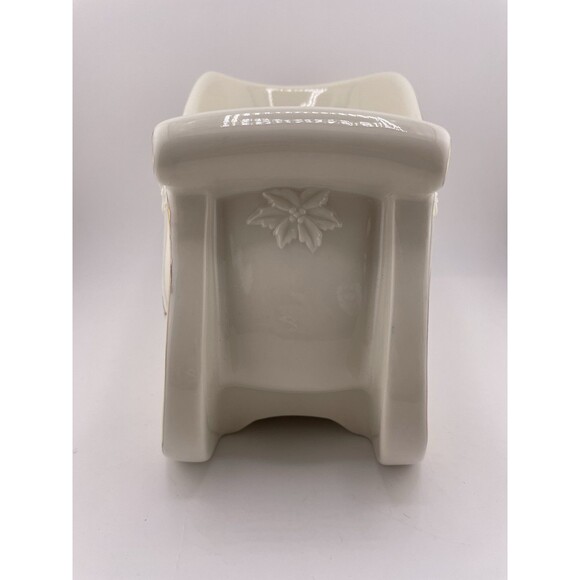 Mikasa Fine China Holly Sleigh Centerpiece NWT No Box Christmas - Picture 3 of 6